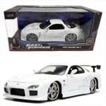 JADA 1/24 1993 mazda rx-7 *fast and furious *, white