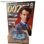 Magazine Models 1/43 ford gt40 james bond 007 *die another day*, light blue/orange