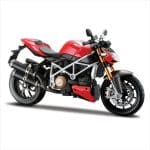Maisto 1/12 Ducati Mod Streetfighter S Motocycle Red Black