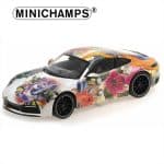 Minichamps 1/18 2019 porsche 911 carrera 4s, flower design