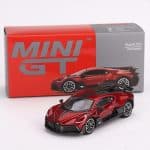 Mini GT 1/64 bugatti divo, red metallic
