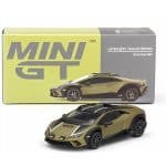 Mini GT 1/64 2024 lamborghini huracan sterrato, verde gea matt