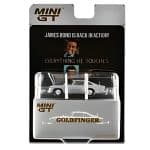 Mini GT 1/64 1965 aston martin db5 *goldfinger* english blister packaging, silver - James Bond 007