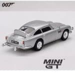 Mini GT 1/64 1965 aston martin db5 *goldfinger* english blister packaging, silver - James Bond 007 - Image 2