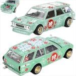 Mini GT 1/64 kaido house rhd datsun 510 wagon *hanami v2*, green