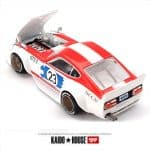 Mini GT 1/64 nissan fairlady z kaido gt omori works, white/blue/red - Image 2