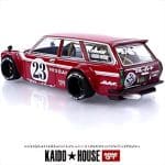 Mini GT 1/64 datsun kaido 510 wagon carbon fiber v2, red - Image 2