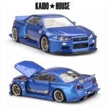 Mini GT 1/64 NISSAN SKYLINE GT-R R34 KAIDO WORKS V2 AERO SHINJUKU V2 1999 KAIDO HOUSE
