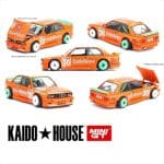 Mini GT 1/64  KAIDO HOUSE BMW M3 E30 KAIDOHAUS V1 1989 Orange