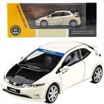 PARA64 1/64 2007 honda civic type r fn2, white/carbon hood right hand drive