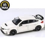 PARA64 1/64 2023 honda civic type r fl5, white right hand drive