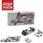 Pop Race 1/64 mercedes-benz clk amg gtr d2 1997 fia gt, various - Image 2