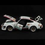 Schuco 1/18 porsche 934 rsr vaillant #6, red/green/white - Image 2