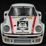 Schuco 1/18 porsche 934 rsr vaillant #6, red/green/white - Image 3