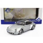 SOLIDO 1/18 1996 porsche 911 993 4s, silver