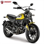 2015 ducati scrambler icon, yellow sunrise