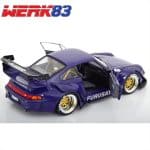 Werk83 1/18 porsche 911 993 rwb rauh-welt furusato sidney hoffman, purple - Image 2