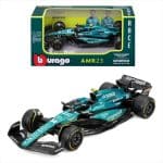 Bburago Formula 1 1/43 #38090LS Aston Martin AMR23 #18 Lance Stroll Green Black
