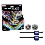 BeyBlade X :Marvel Miles Morales 1-60GN  Green Goblin 9-80HT Hasbro