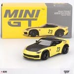 MINI GT 1/64 2024 nissan z lb lb nation works ikazuchi, yellow