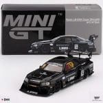 MINI GT 1/64 2024 nissan skyline gt-r r34 super silhoutte, black