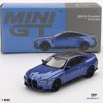 MINI GT 1/64 2024 bmw m4 g82 compettion, portimao blue