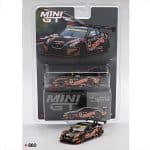 MINI GT 1/64 2023 nissan gt-r r35 nismo gt3 ##10 ponos gainer gt-r gainer *super gt series*, black