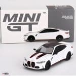 MINI GT 1/64 2023 bmw m4 g82 3.0 csl, white