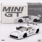 MINI GT 1/64 2024 lamborghini countach lb-works white tokyo auto salon, white