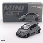 MINI GT 1/64 2024 fiat abarth 595 lb-works x, abas works grey