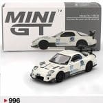 MINI GT 1/64 2004 mazda rx7 fd3s itosyoukai rei-gouki with re amemiya, white/blue