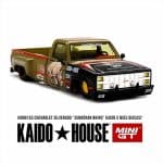 MINI GT 1/64 1980 chevrolet silverado sumatran rhino, black/gold