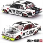 MINI GT 1/64 1969 datsun 510 street team xmm v1, white - Image 3