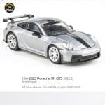 Para64 1/64 2025 porsche 911 gt3 992.2, gt silver metal