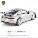 Para64 1/64 2025 porsche 911 gt3 992.2, gt silver metal - Image 2