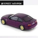 STREET WEAPON 1/64 bmw e46 with bbs rim, purple - Image 2