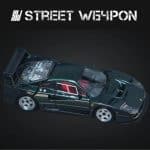 STREET WEAPON 1/64 ferrari f40, british green