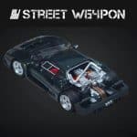 STREET WEAPON 1/64 ferrari f40, british green - Image 2
