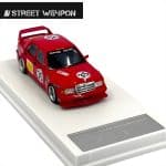 STREET WEAPON 1/64 mercedes-benz 190e 2.5-16 evo ii lmf red pig, red