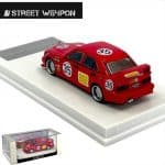 STREET WEAPON 1/64 mercedes-benz 190e 2.5-16 evo ii lmf red pig, red - Image 2