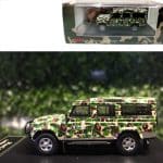 Master 1/64 land rover defender 110 camo, various