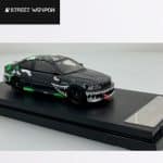 STREET WEAPON 1/64 bmw e46 *flying tiger*, black - Image 2