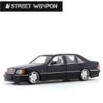 STREET WEAPON 1/64 mercedes-benz w140, black