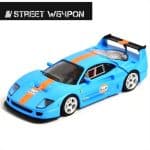 STREET WEAPON 1/64 ferrari f40 *gulf*, blue/orange
