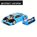 STREET WEAPON 1/64 ferrari f40 *gulf*, blue/orange - Image 2
