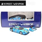 STREET WEAPON 1/64 ferrari f40 *gulf*, blue/orange - Image 3