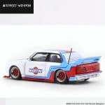 STREET WEAPON 1/64 bmw e30 *martini*, white/blue/red - Image 2