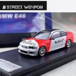 STREET WEAPON 1/64 bmw e46, white/red