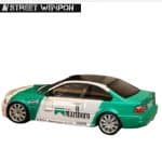 STREET WEAPON 1/64 bmw e46, white/green - Image 2