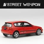 STREET WEAPON 1/64 honda civic eg6, red - Image 3